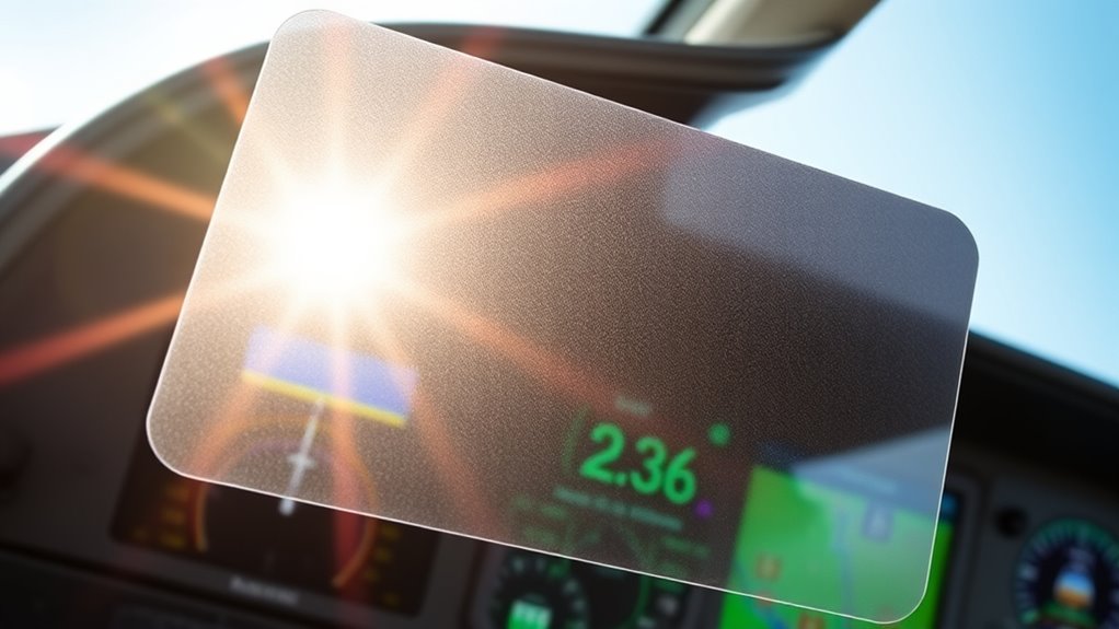 glare reduction and durability