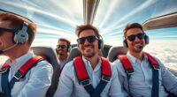 glider seatbelt harnesses safety