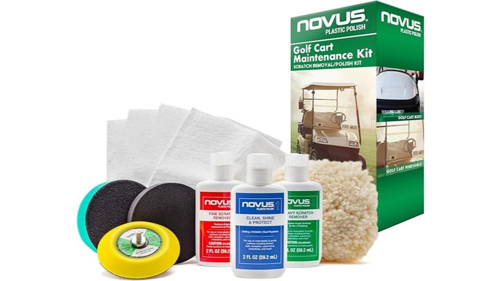 golf cart plastic polish