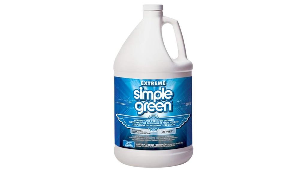 green aircraft cleaner gallon