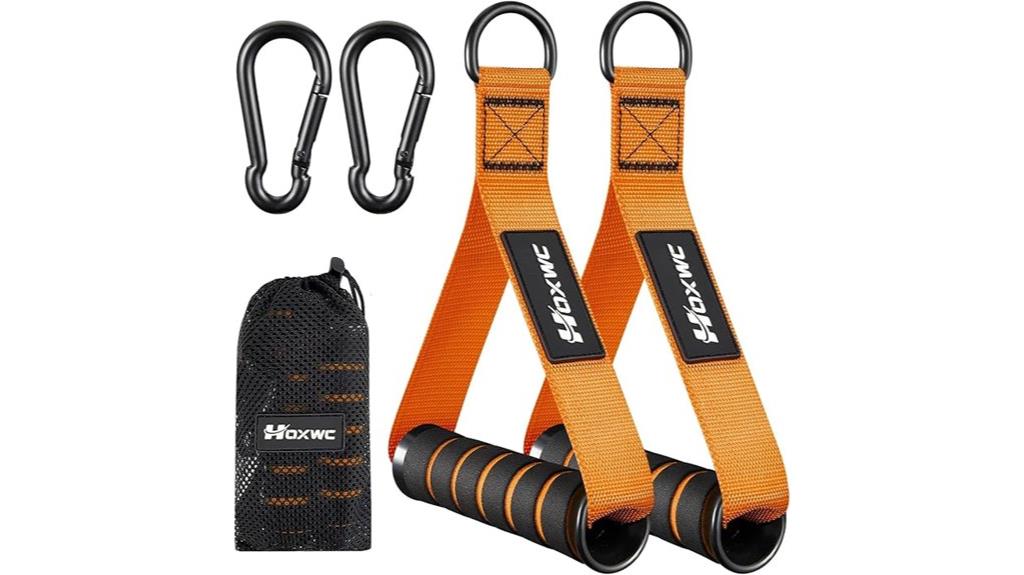 gym resistance band handles