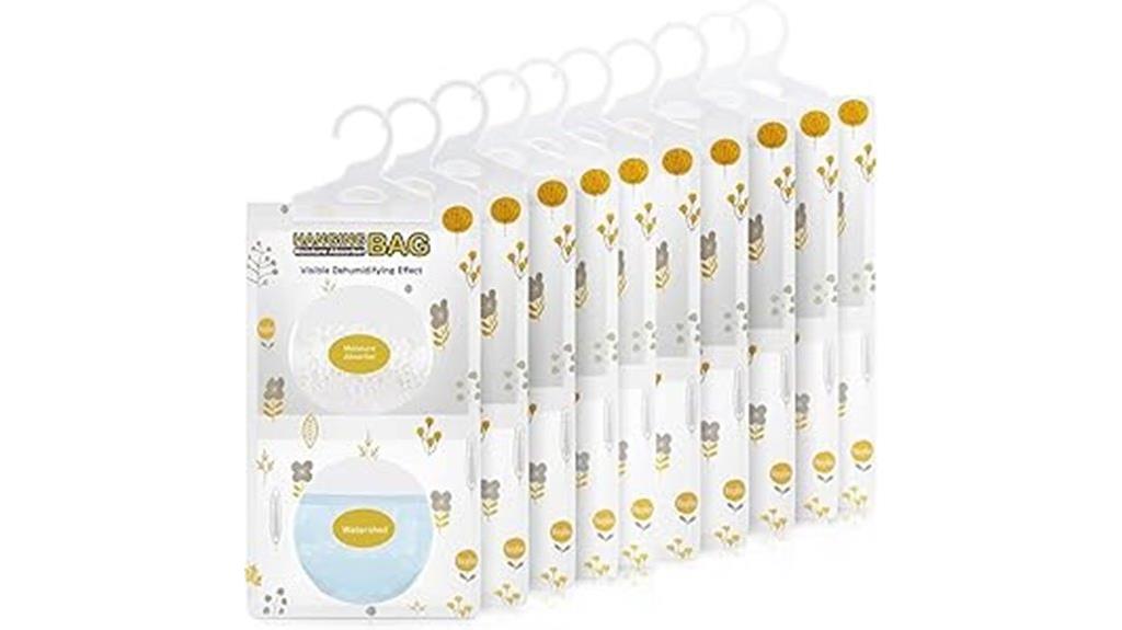 hanging closet moisture absorbers