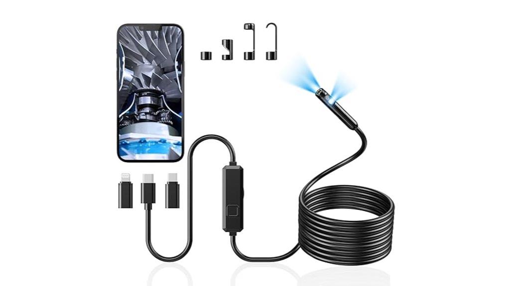 hd waterproof dual lens camera