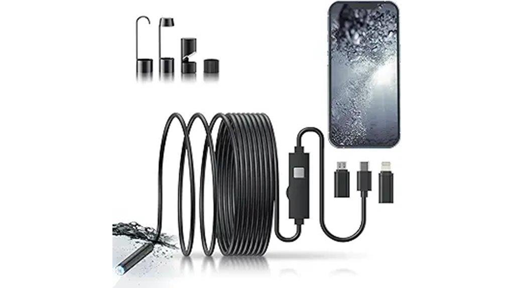 hd waterproof pipe inspection