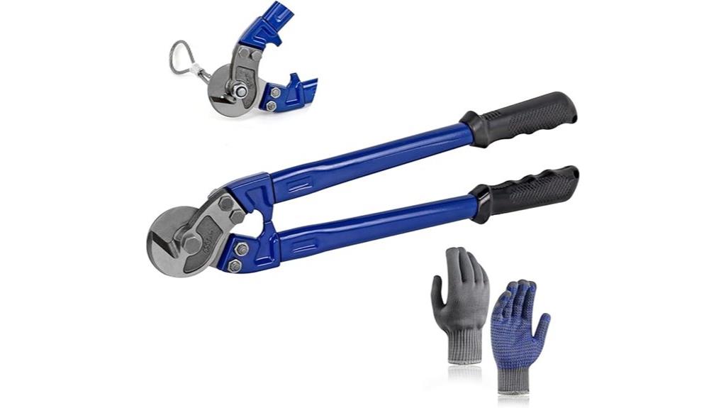 heavy duty steel rope cutter