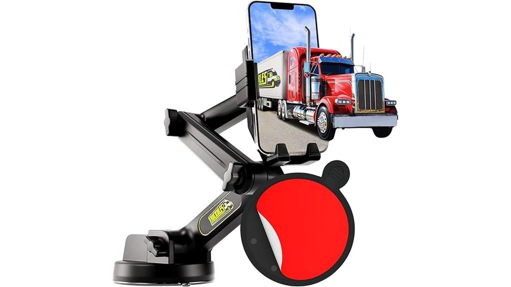 heavy duty truck phone mount