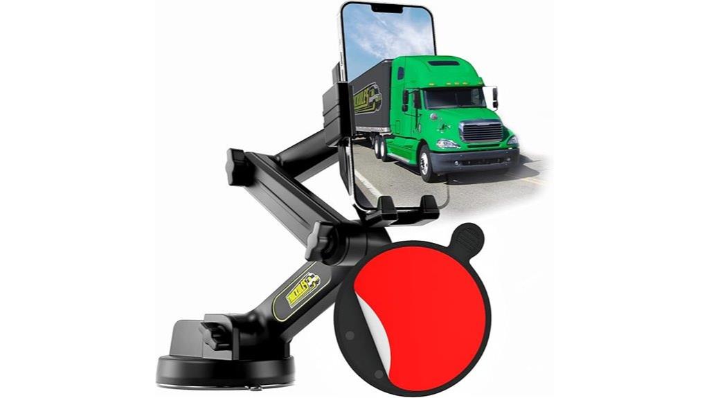 heavy duty truck phone mount