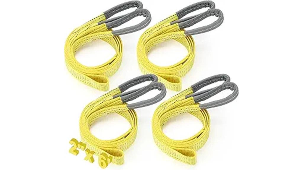 heavy duty web sling straps