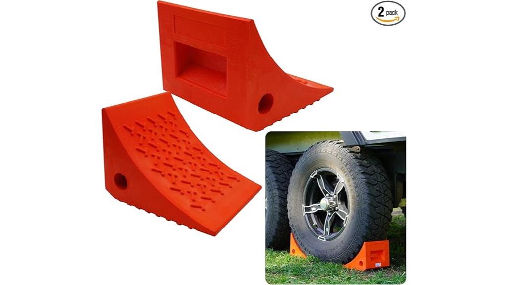 heavy duty wheel chocks pack