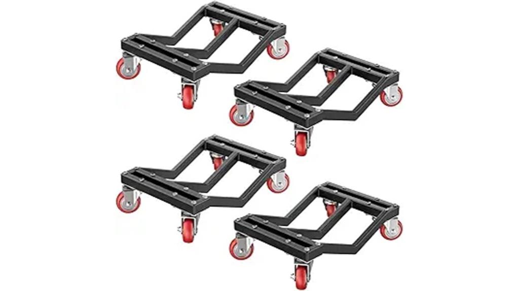 heavy duty wheel dolly set