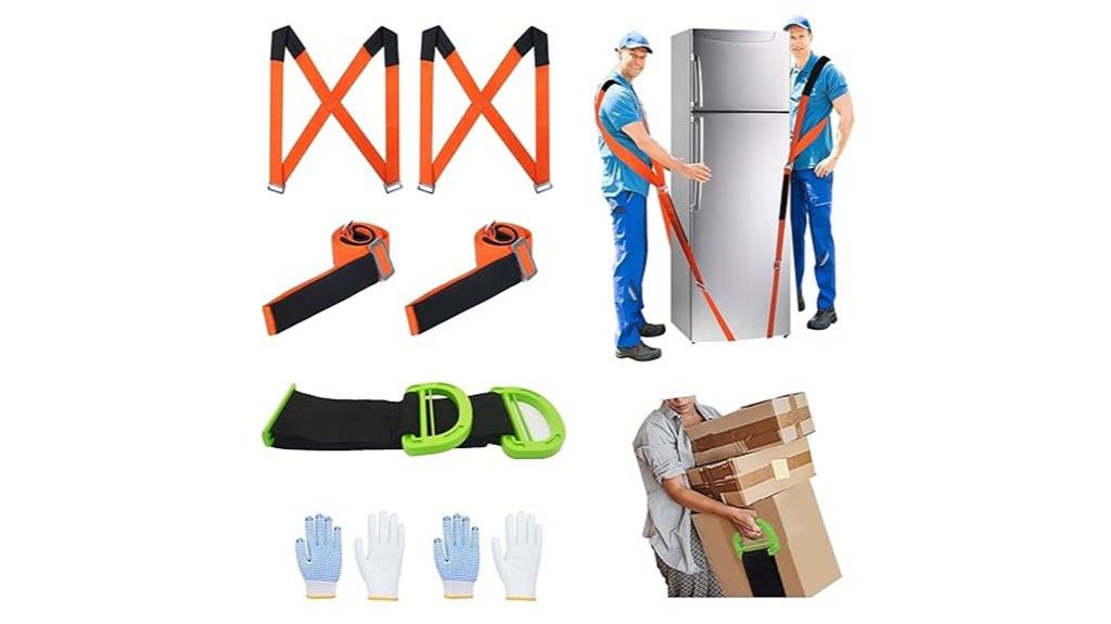 heavy item lifting straps