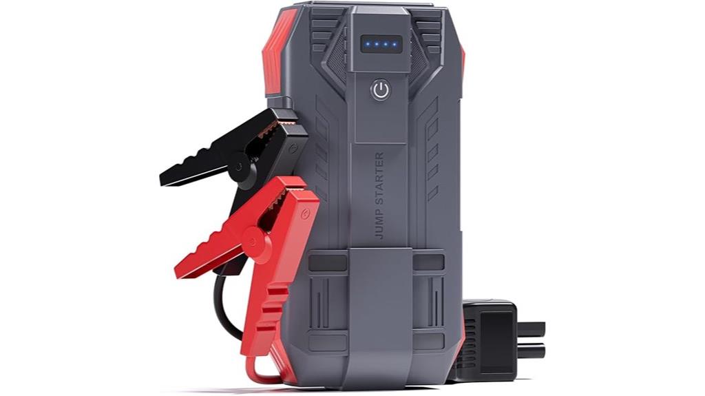 high capacity portable jump starter