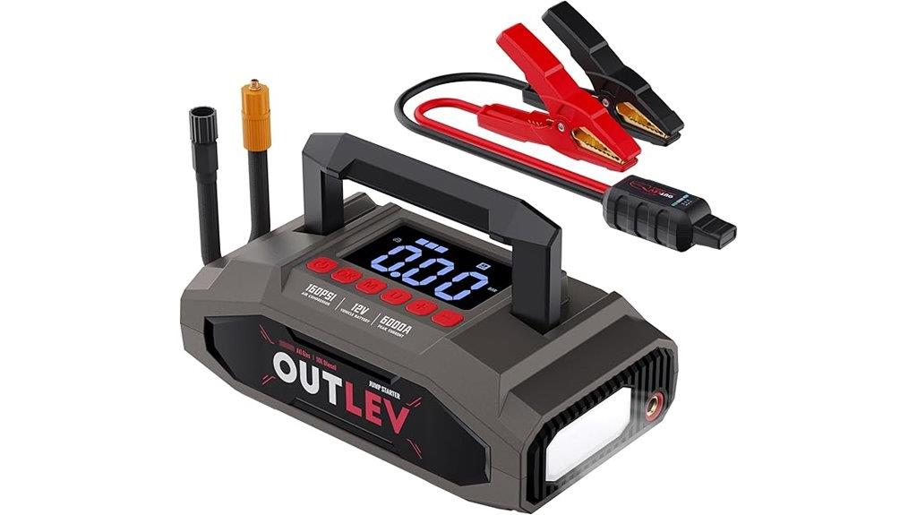 high power portable jump starter