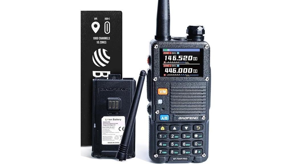 high power tri band radio