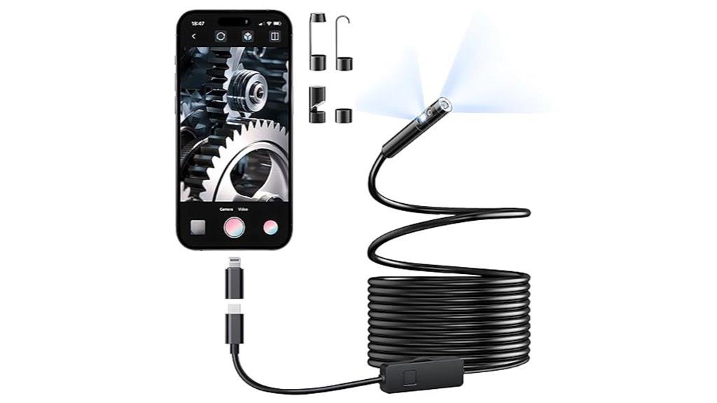 high resolution dual lens camera