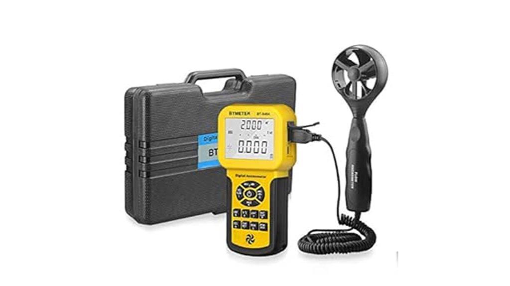 hvac anemometer model bt 846a
