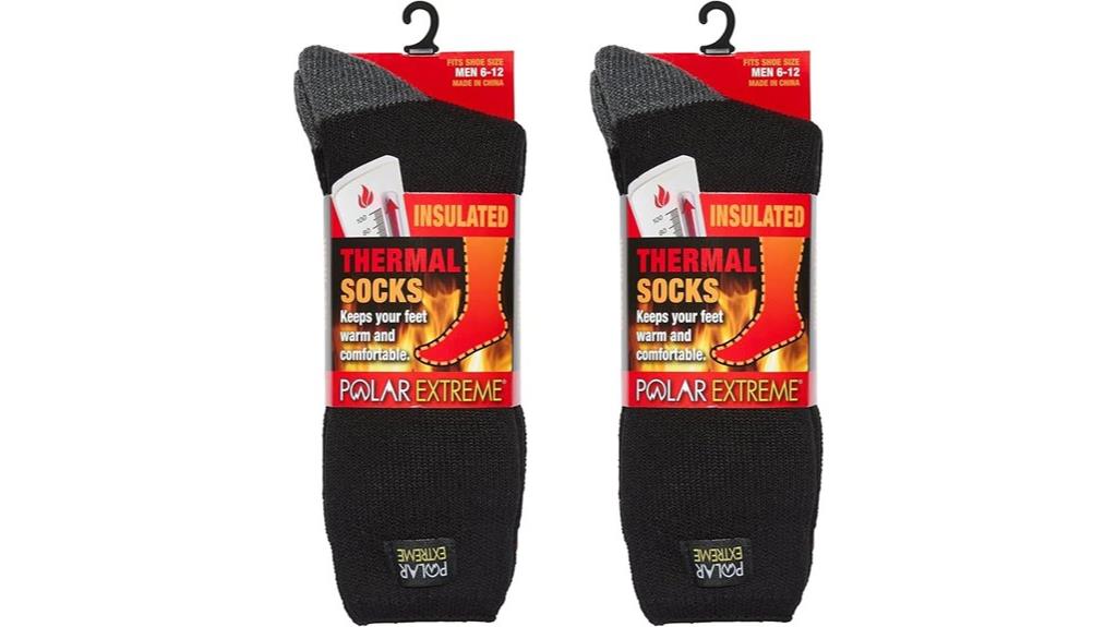insulated cushioned hiking socks