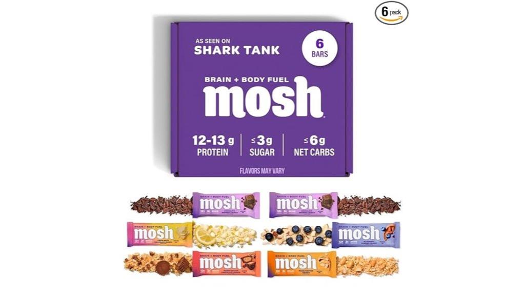 keto protein bar variety