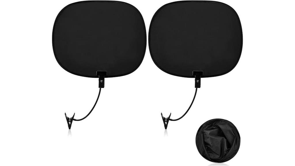 laptop sun shade clips