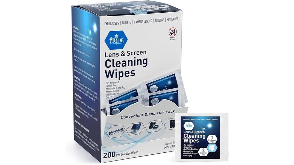 large pack of cleaning wipes