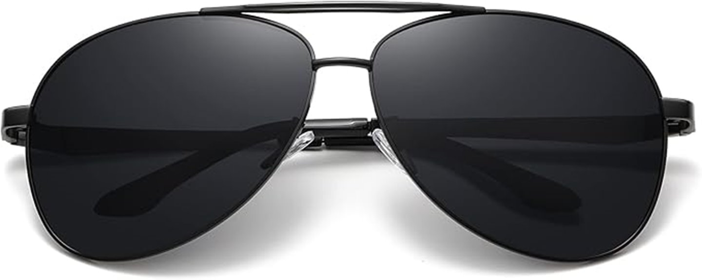 large polarized aviators