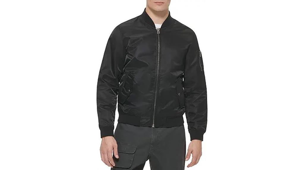 levi s satin bomber