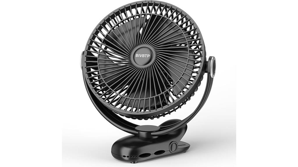 long lasting portable fan
