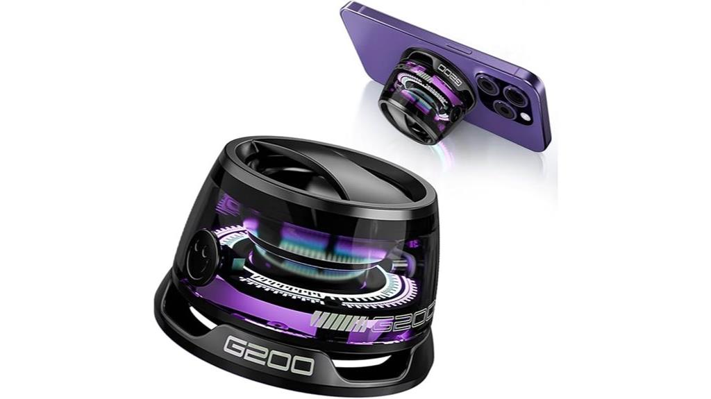 magnetic rgb bluetooth speaker