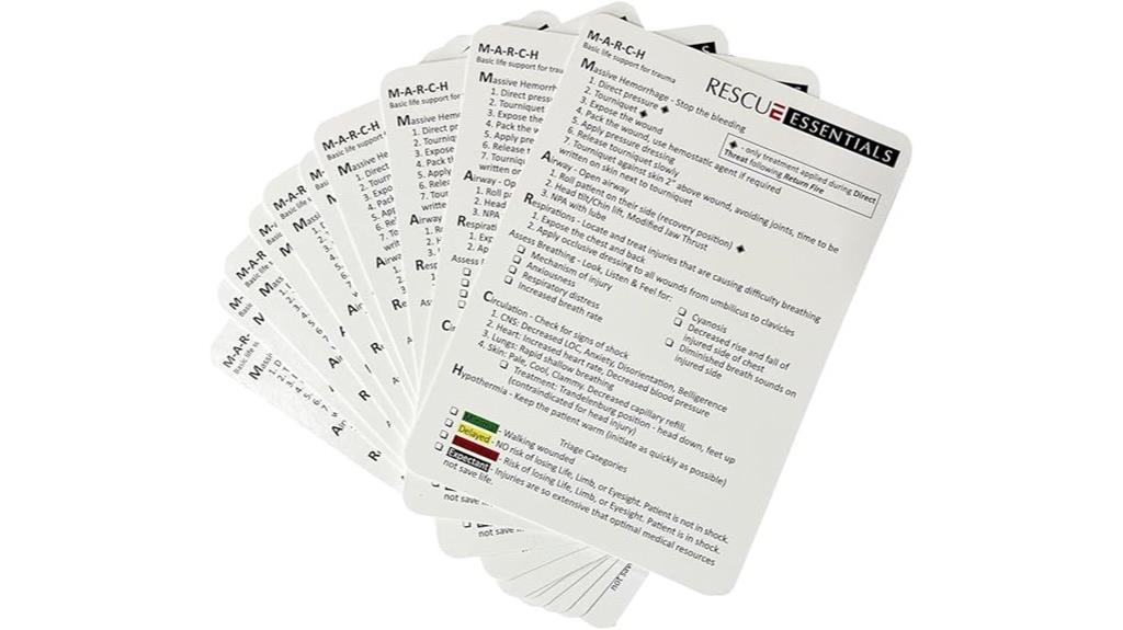 march cards 10 pack