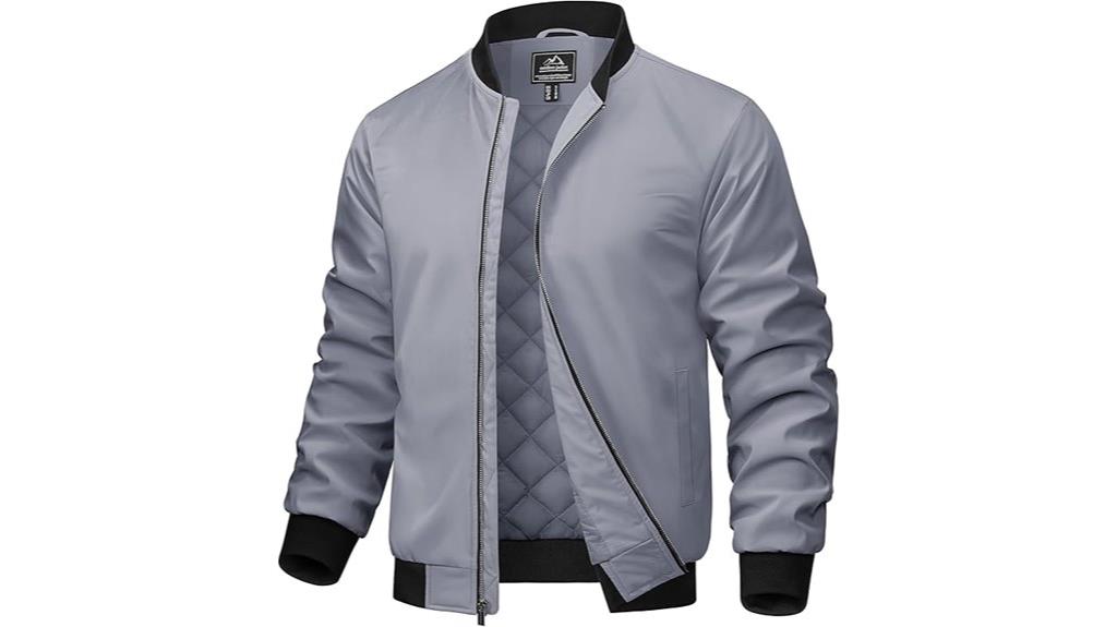 men s stylish bomber jacket