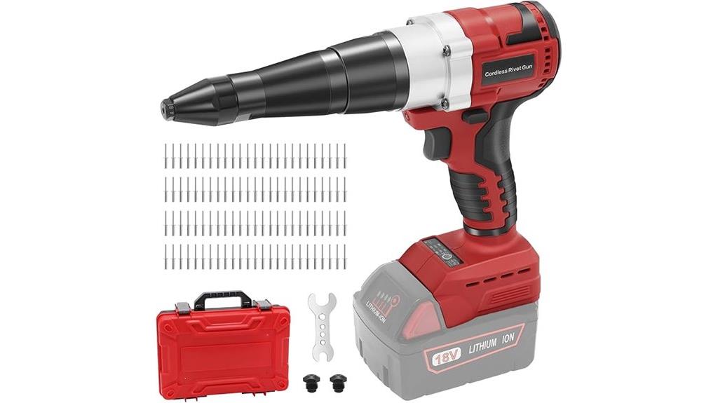 milwaukee 18v max rivet gun
