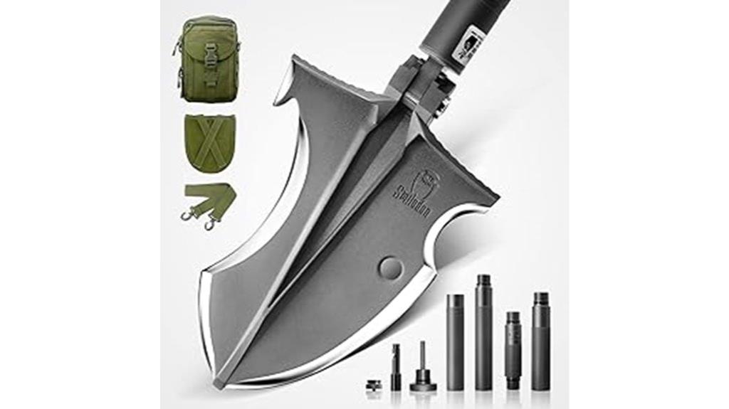multifunctional tactical shovel