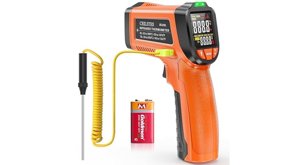 non contact digital laser thermometer