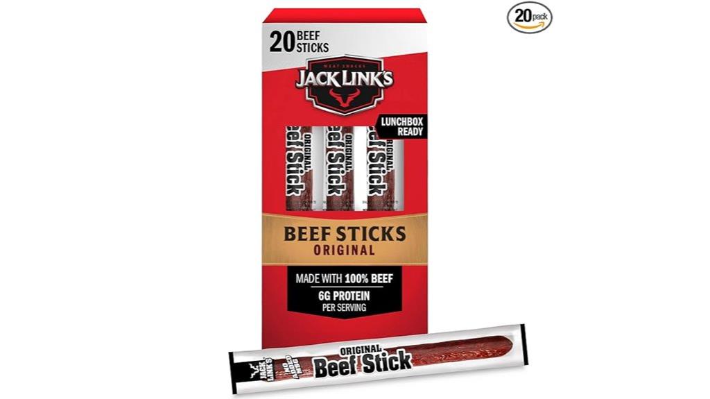 original beef sticks pack