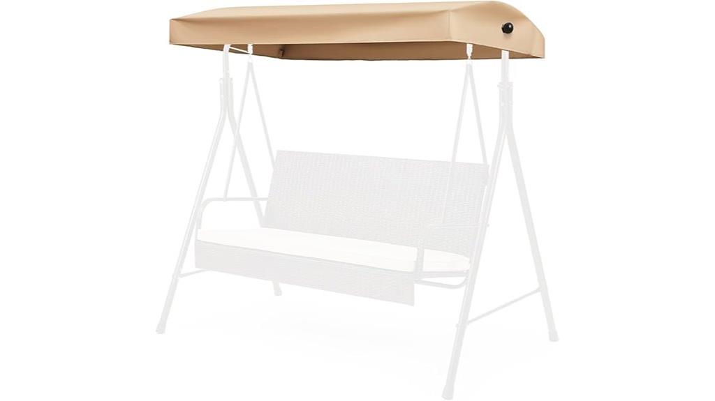 outdoor swing canopy replacement