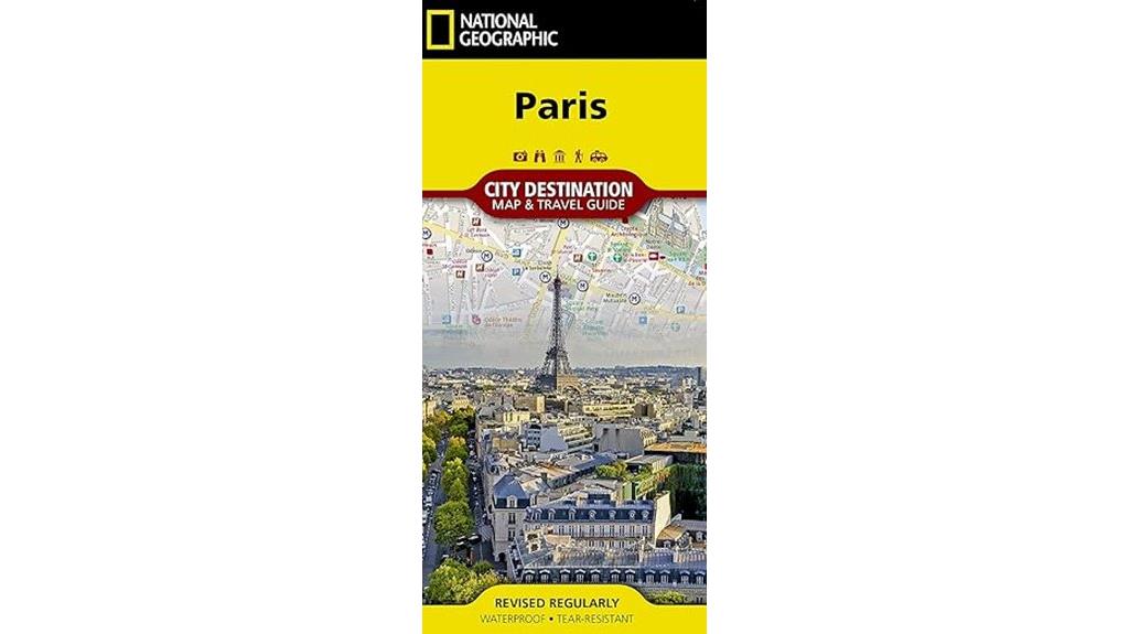 paris city guide map