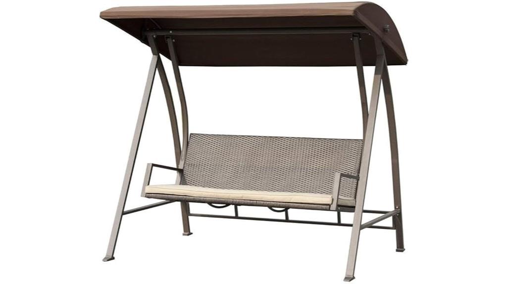 patio bench canopy cover