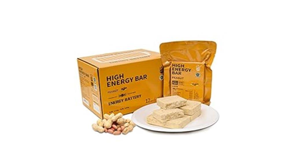 peanut emergency food bars