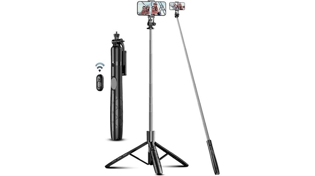 phone tripod wireless remote