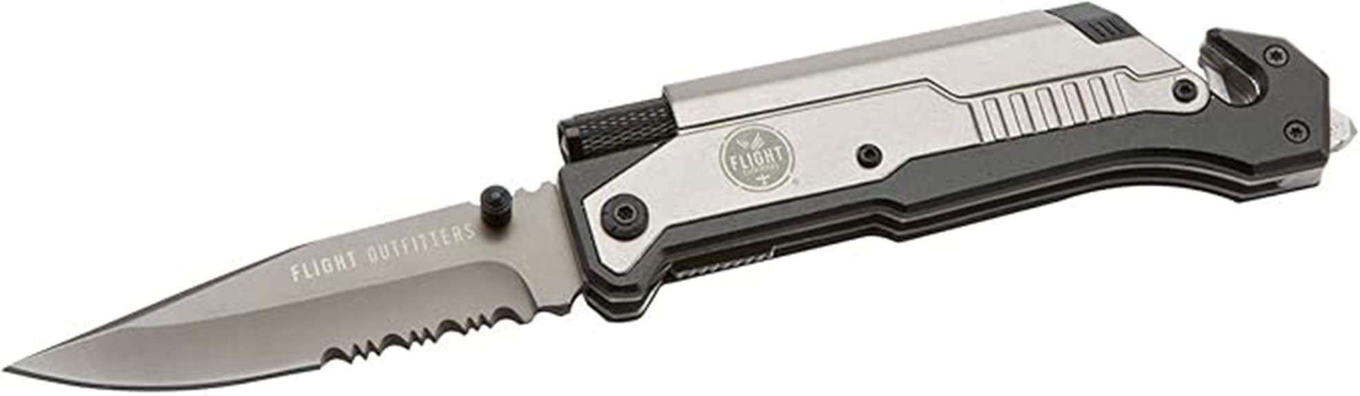 pilot knife with flashlight