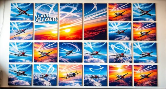 pilot wall art inspiration