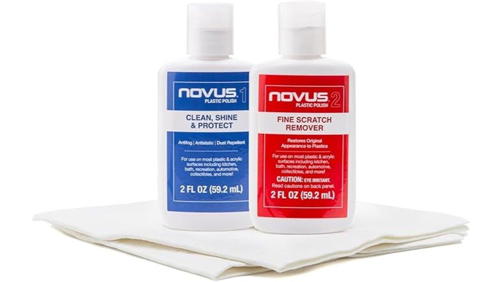 plastic cleaning and polishing kit