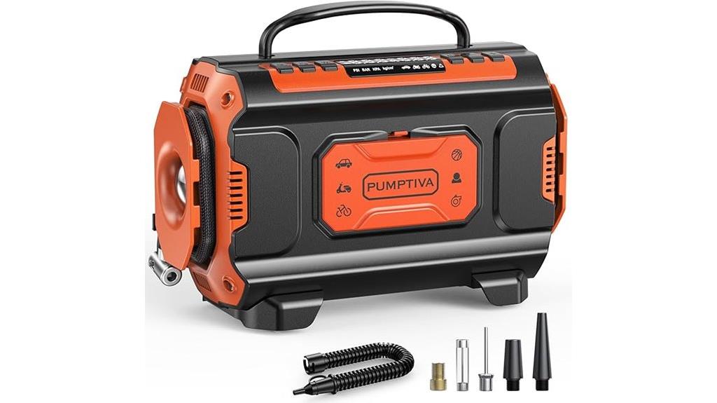 portable dual motor inflator