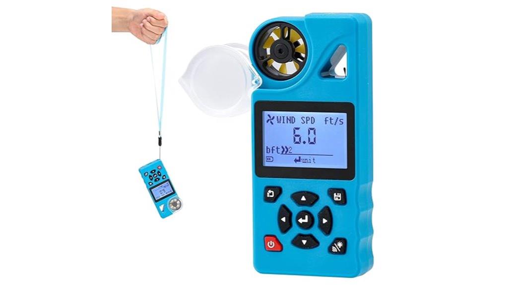 portable lcd wind meter