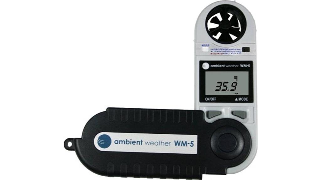 portable weather measurement device