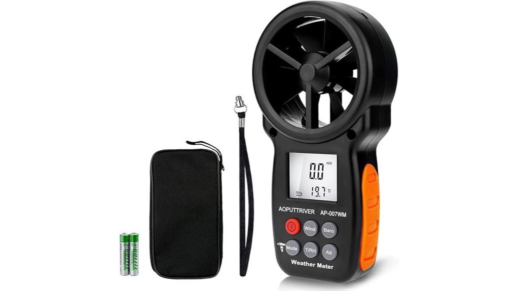 portable weather measurement device