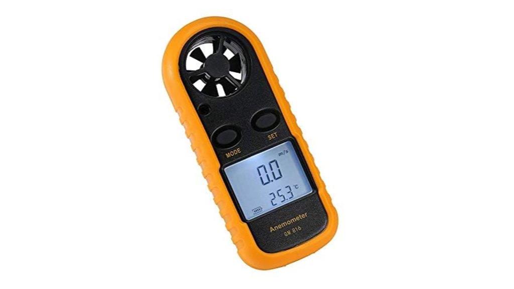 portable wind speed meter