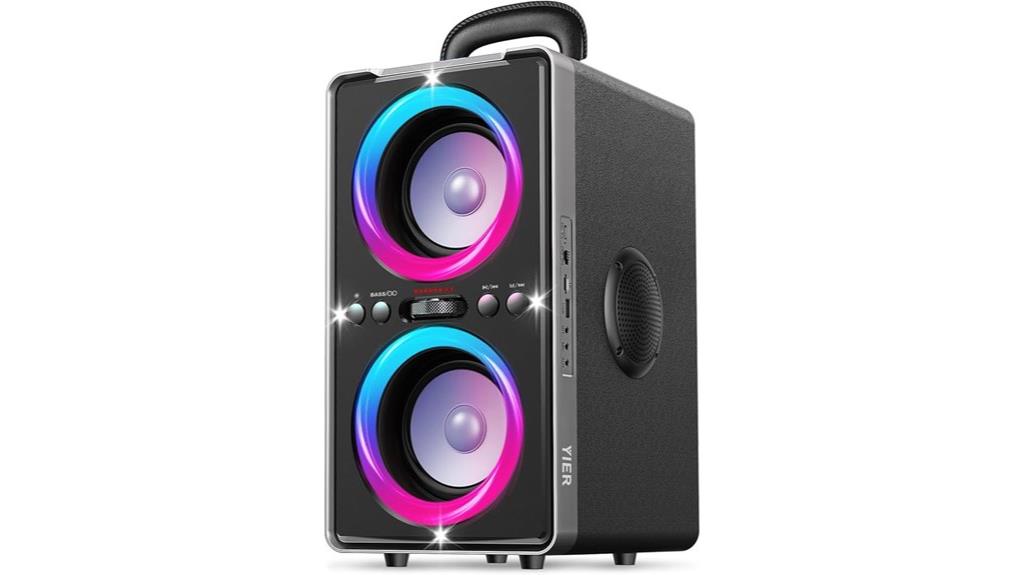 powerful portable stereo system