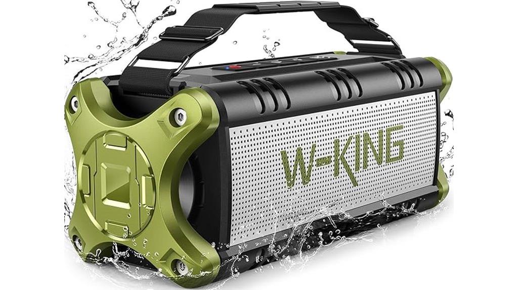 powerful waterproof portable speaker