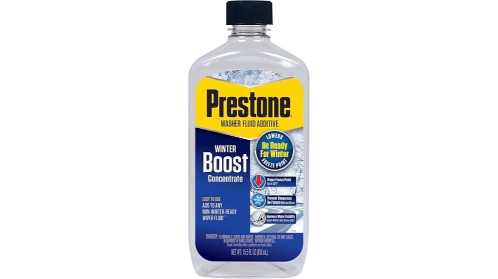 prestone windshield washer additive